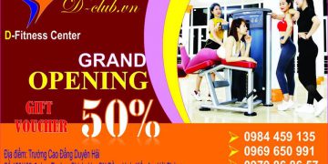 khai trương D-Fitness Center