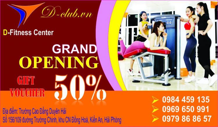 khai trương D-Fitness Center