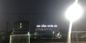 Sân bóng đá cao đẳng Duyên Hải