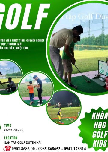 KHAI GIẢNG KHÓA HỌC GOLF KIDS