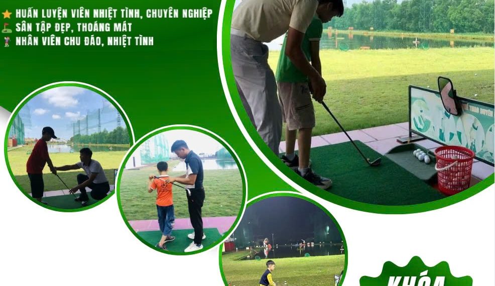 KHAI GIẢNG KHÓA HỌC GOLF KIDS